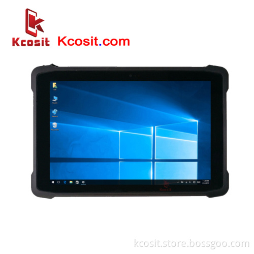 K11H Windows Tablet PC Scanner 1D 2D Barcode Reader Handheld mobile Tablet PC 10.1" screen Waterproof HDMI Dual Wifi 3G GPS